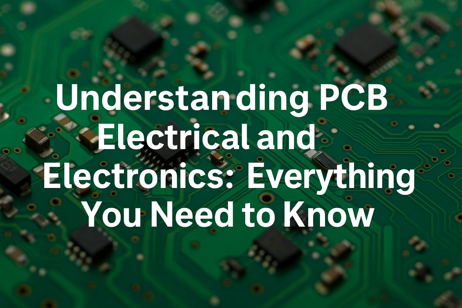 Understanding PCB in Electrical and Electronics: Everything You Need to Know